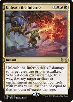 Unleash the Inferno - Streets of New Capenna Promos