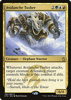 Avalanche Tusker - Khans of Tarkir