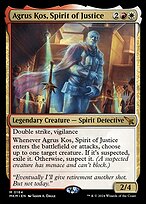 Agrus Kos, Spirit of Justice - Murders at Karlov Manor Promos