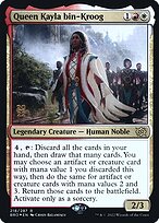 Queen Kayla bin-Kroog - The Brothers' War Promos