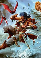 The Destined Thief - Final Fantasy Scene Box - Borderless