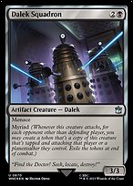 Dalek Squadron - Doctor Who - Surge Foil