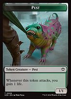 Pest - Secrets of Strixhaven Tokens