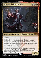 Rowan, Scion of War - Wilds of Eldraine Promos