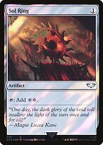 Sol Ring - Warhammer 40,000 Commander - Surge Foil