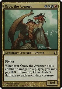 Oros, the Avenger - Commander 2011 Oversized - Promo Foil