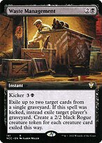 Waste Management - New Capenna Commander