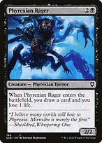 Phyrexian Rager - Commander Legends: Battle for Baldur's Gate