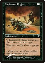 Engineered Plague - Seventh Edition - Promo Foil