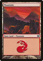 Mountain - Duel Decks: Knights vs. Dragons