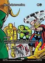 Heroic Intervention - Marvel Universe - Borderless