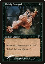 Unholy Strength - Seventh Edition - Promo Foil