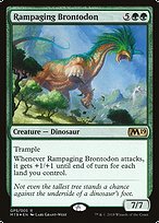 Rampaging Brontodon - M19 Gift Pack - Promo Foil