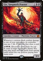 Gix, Yawgmoth Praetor - The Brothers' War Promos