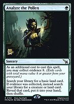 Analyze the Pollen - Murders at Karlov Manor Promos - Promo Foil