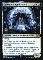 Talion, the Kindly Lord - Wilds of Eldraine Promos