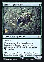 Valley Mightcaller - Bloomburrow Promos