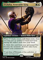T'Chaka, Venerable King - Marvel Super Heroes Commander - Extended Art