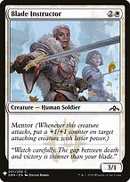 Blade Instructor - The List