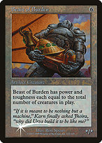 Beast of Burden - Urza's Legacy Promos - Promo Foil