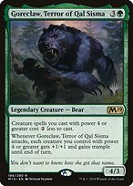 Goreclaw, Terror of Qal Sisma - Core Set 2019 Promos