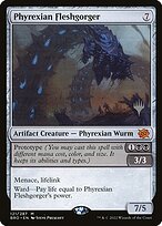 Phyrexian Fleshgorger - The Brothers' War Promos