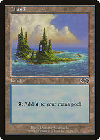 Island - Urza's Saga