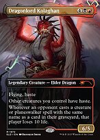 Dragonlord Kolaghan - Secret Lair Drop - Borderless