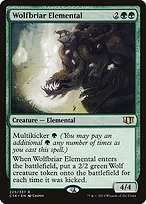 Wolfbriar Elemental - Commander 2014