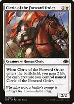 Cleric of the Forward Order - Dominaria Remastered