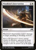 Wanderer's Intervention - Kamigawa: Neon Dynasty