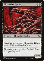 Phyrexian Ghoul - March of the Machine Commander