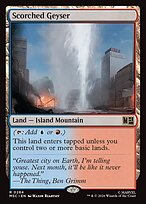 Scorched Geyser - Marvel Super Heroes Commander