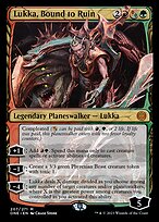 Lukka, Bound to Ruin - Phyrexia: All Will Be One Promos