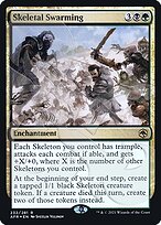 Skeletal Swarming - Adventures in the Forgotten Realms Promos - Promo Foil