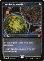 Crucible of Worlds - Double Masters 2022 - Etched Foil