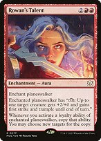 Rowan's Talent - March of the Machine Commander