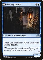 Daring Sleuth // Bearer of Overwhelming Truths - Shadows over Innistrad