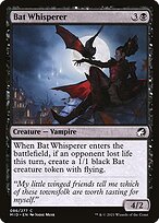 Bat Whisperer - Innistrad: Midnight Hunt