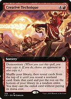 Creative Technique - Commander 2021 - Extended Art