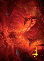 Mountain - Duskmourn: House of Horror Art Series - Borderless