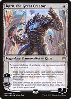 Karn, the Great Creator - War of the Spark Promos