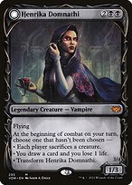 Henrika Domnathi // Henrika, Infernal Seer - Innistrad: Crimson Vow - Showcase