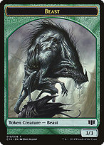 Beast - Commander 2014 Tokens