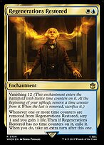 Regenerations Restored - Doctor Who - Surge Foil