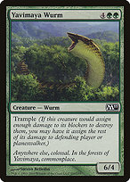 Yavimaya Wurm - Magic 2011