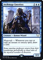 Archmage Emeritus - Strixhaven: School of Mages Promos - Promo Foil