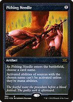 Pithing Needle - Double Masters 2022 - Etched Foil