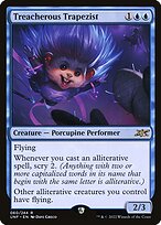 Treacherous Trapezist - Unfinity