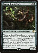 Tanuki Transplanter - Neon Dynasty Commander